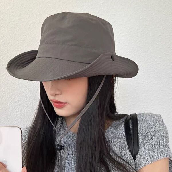 男女兼用 サファリハット バケット アドベンチャー つば広 折りたたみ式 収納便利 日焼け対策 登山 お釣り アウトドア 帽子