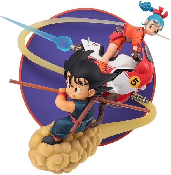 ドラゴンボール フィギュアーツZERO 孫悟空&ブルマ フィギュア