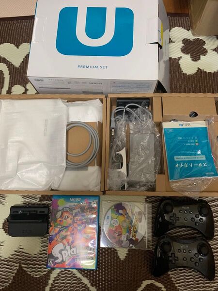 【すぐ遊べます】任天堂 wiiu セット 32GB プロコン2個付き お得品 Nintendo WiiU プレミアムセット 箱説付