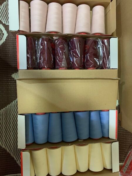 セール中【シキボウ ミシン糸⑦】セット 26本セット 80番 T-スパン
