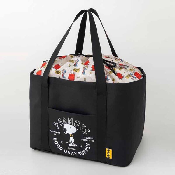 SNOOPY めっちゃBIG!! レジカゴサイズトートバッグ 男女兼用 一回使用中古