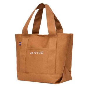 BAYFLOW 収納5ポケット LOGO TOTE BAG CAMEL ロゴトートバッグ 新品未使用