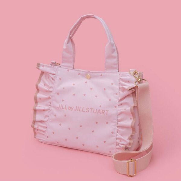 JILL by JILL STUARTハートフリルバッグ PINK ver. 新品未使用