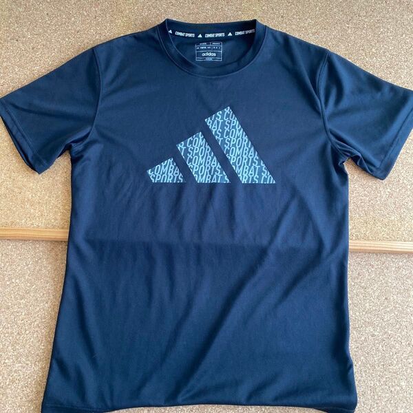 adidasアディダスTシャツLサイズ 半袖 ブラック