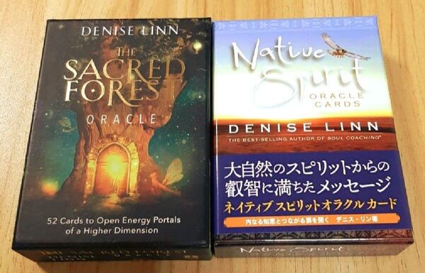 【セイクレッドフォレストオラクル/ネイティブスピリットオラクルカード】デニス・リン/正規品 日本語ガイドブック