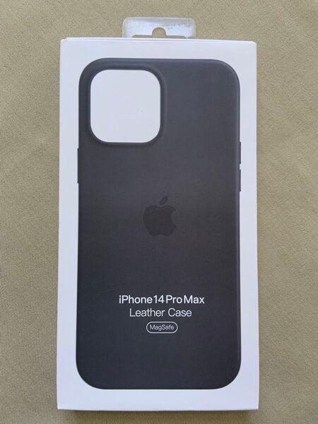 Apple純正iPhone14 Pro Max レザーケース未使用ミッドナイト
