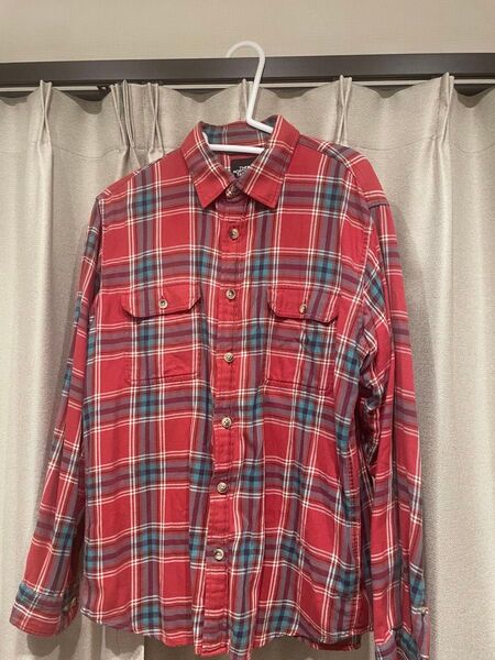 ノースフェイス ネルシャツ 古着