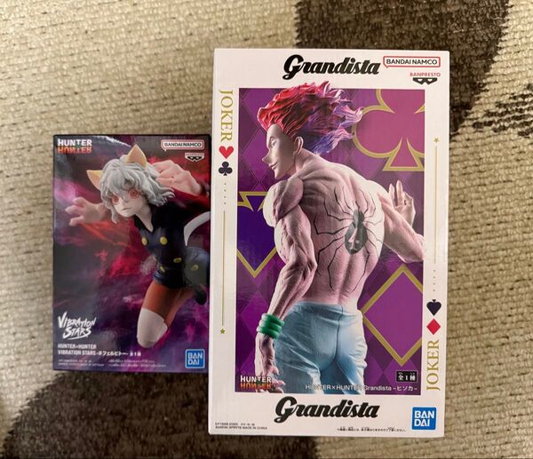 HUNTER×HUNTER フィギュア 2体セット ヒソカ ネフェルピトー