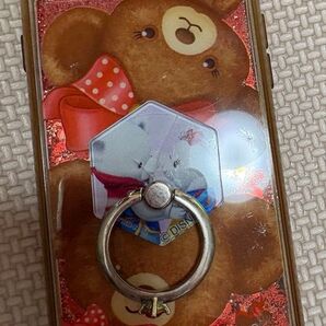 ディズニーシー10周年 iPhone8ケース シェリーメイ リング付き ゆうパケットポストmini発送