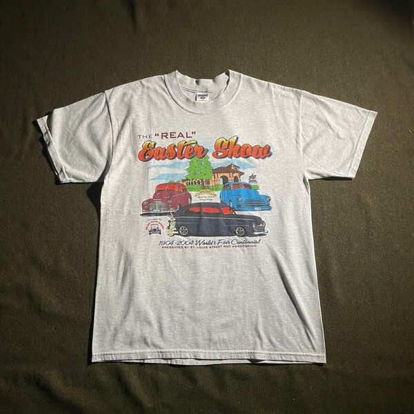 90s JERZZES 車 アメ車 プリントTシャツ L