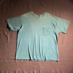 90s USA製 OLD GAP ポケット Tシャツ XL フェードカラー
