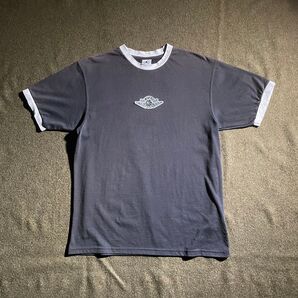 90s- VINTAGE AIR JORDAN 刺繍ロゴ フェードカラーTシャツ