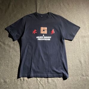 USED ゴールデンハーベスト 企業モノ プリントTシャツ 香港 カンフー