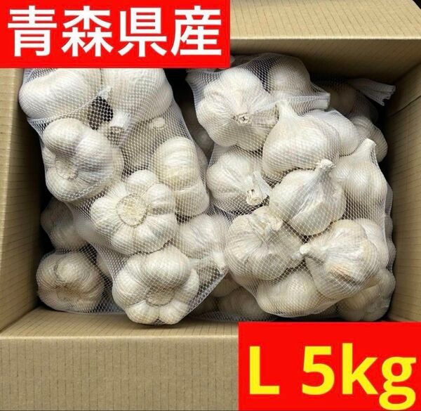 【超セール】青森県産にんにく 5kg L 福地ホワイト 加工 お買い得