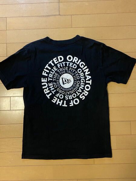 ニューエラ 半袖Tシャツ M バックプリント NEW ERA ロゴT 送料無料