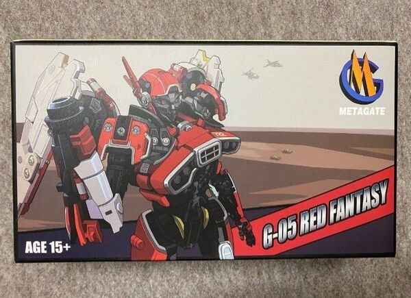 METAGATE G-05 RED FANTASY ロボットフィギュア 2ロット目 トランスフォーマー非正規 ドリフト似