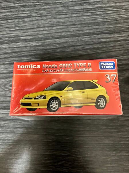 【新品未開封】トミカ トミカプレミアム 37 ホンダ シビック タイプR 発売記念仕様