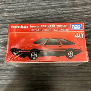 【新品未開封】トミカ トミカプレミアム 40 トヨタ スプリンタートレノ AE86 発売記念仕様