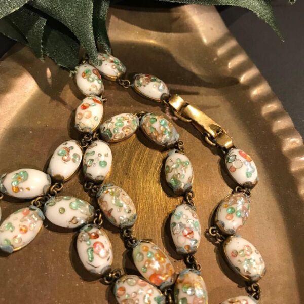 フランス? アンティーク ミルクガラス レトロ ヴィンテージ コレクション 美術ガラス工芸