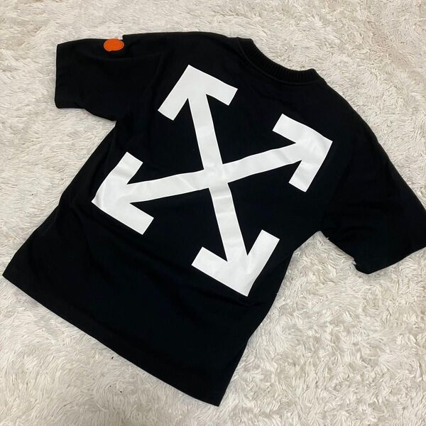 モンクレール MONCLER オフホワイト OFF WHITE MAGLIA T-SHIRT Tシャツ カットソー 半袖 XS