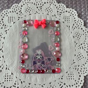 ハンドメイド シールデコトレカケース