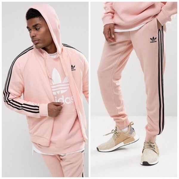 【新品】adidas(アディダス)オリジナルススーパースターカフドトラックジャージパンツ