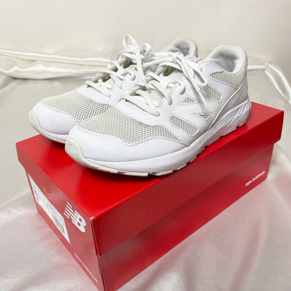 new balance スニーカー YK570WG 23.5cm ホワイト