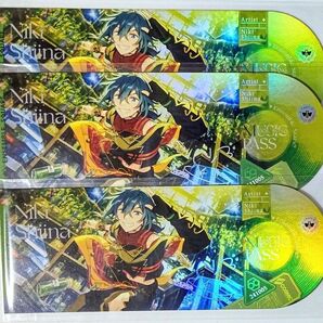 あんさんぶるスターズ!! 中国 唱片 ホログラムチケット レコードチケット 椎名ニキ 3点