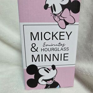 【カテゴリー変更可能】ミッキー&ミニー 5分砂時計 新品未開封