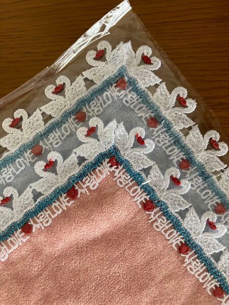 近沢レースタオルハンカチ ユナイテッドアローズ別注 LOVE 2枚セット