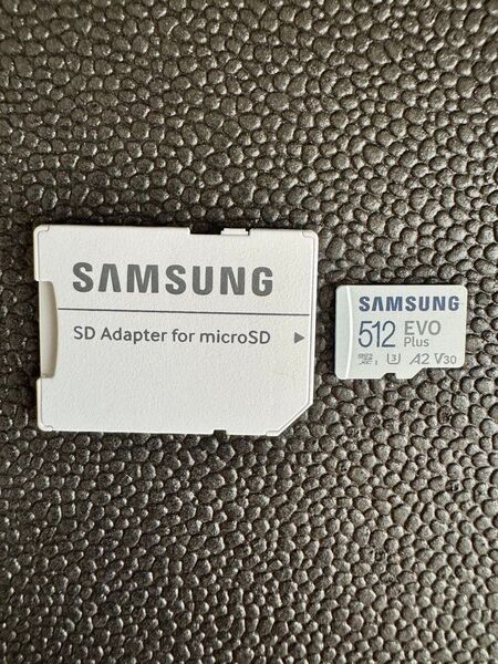 SAMSUNG microSD EVO Plus 512GB SDカードアダプターセット サムソン