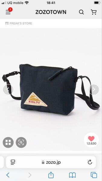 【新品・未使用】KELTY/ケルティ ミニ ショルダー ポーチ / サコッシュ