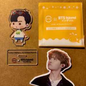 BTS ISLAND スシローインザソム【J-hope】アクスタ アクリルスタンド ホビ ホソク