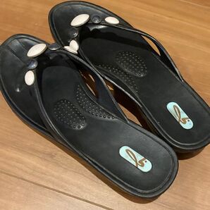 OKA b. オカビー ビーチサンダル トングサンダル ラバーサンダル ML 大きいサイズ ストーン