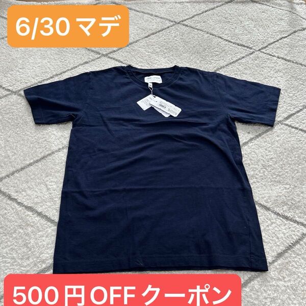 【未使用品タグつき】アーバンリサーチ fork&spoon ネイビー Tシャツ サイズ4 メンズ URBAN RESEARCH