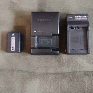 SONY 純正バッテリーチャージャー SIXOCTAVE バッテリーチャージャー 純正バッテリーNP−FW50