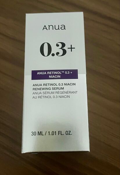 anua アヌア レチノール0.3ナイアシンリニューイングセラム 30ml 美容液 スキンケア 単品 韓国コスメ 正規品