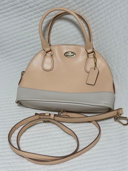 コーチ coach 2way ショルダーバッグ ハンドバッグ