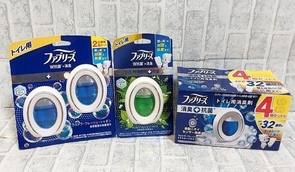 新品未使用 ファブリーズ 消臭 抗菌 トイレ用消臭剤 まとめうり