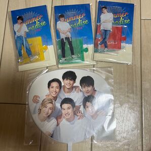 SixTONES サマパラ うちわ アクスタ セット まとめ売り