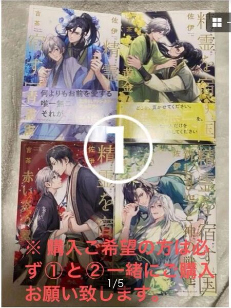 精霊を宿す国 4冊セットー① 二口発送