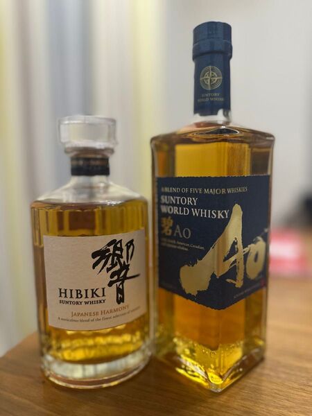 サントリーウイスキー 響ジャパニーズハーモニー & 碧Ao 2本セット