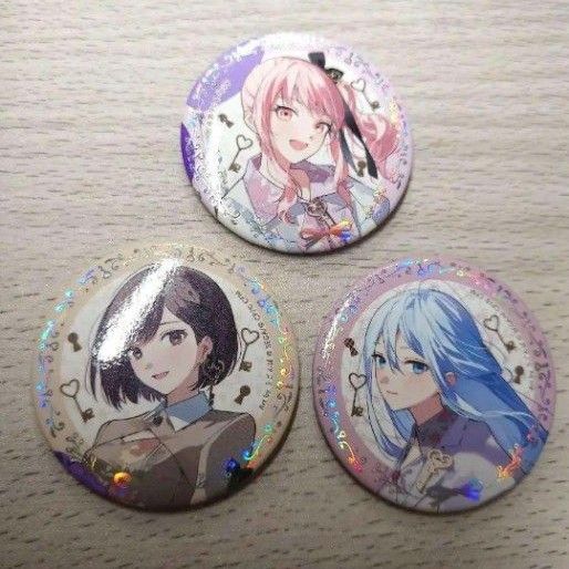 プロセカ感謝祭 缶バッジ 東雲絵名 暁山瑞希 宵崎奏 ニーゴ