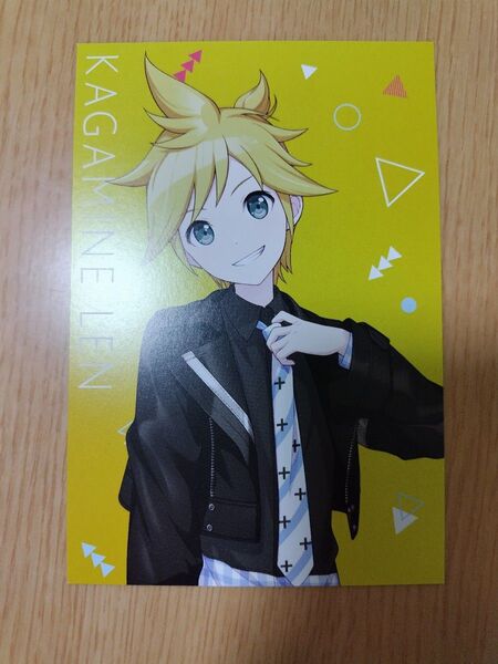 プロセカ プロジェクトセカイ 鏡音レン ビビバス アニメイト特典 ポストカード