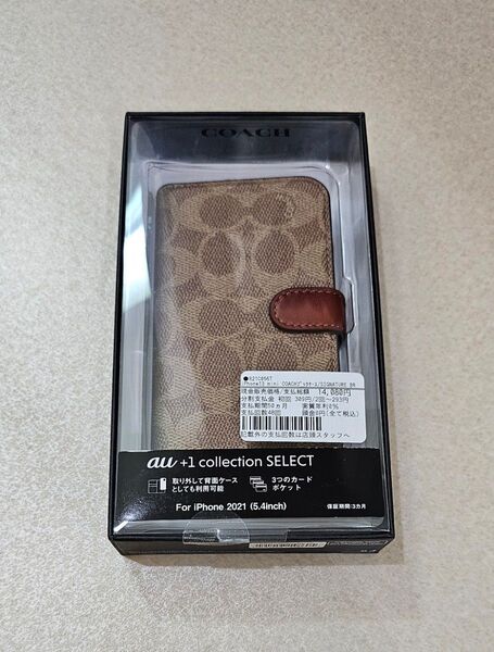 COACH(コーチ) iphone13 mini 手帳型ケース