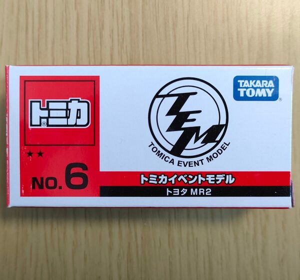 限定 新品 トミカイベントモデル 6 トヨタ MR2