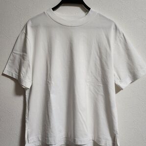 ユニクロ エアリズムコットンT 半袖Tシャツ ホワイト