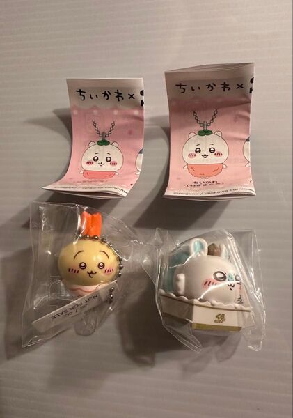くら寿司 ちいかわ フィギュア&ファイルの4個セット