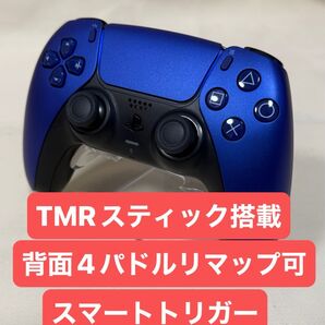 PS5 デュアルセンス コントローラー TMRスティック スマートトリガー バンパー 背面4パドル リマッピング可