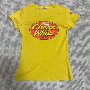 Cheez Whiz ロゴTシャツ イエロー USA 古着 貴重